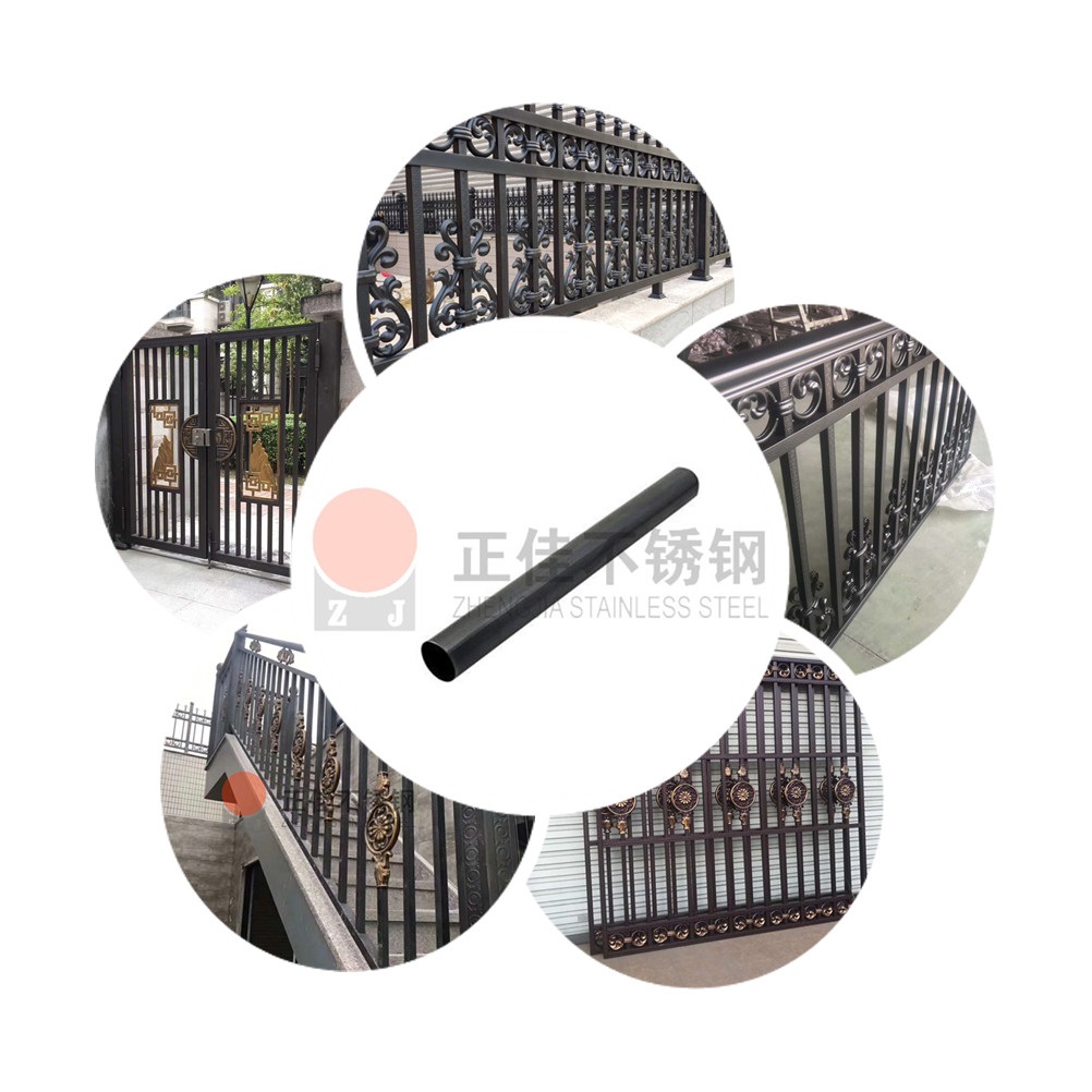304爱游戏在线-爱游戏在线(中国)圆管镀黑钛装饰效果