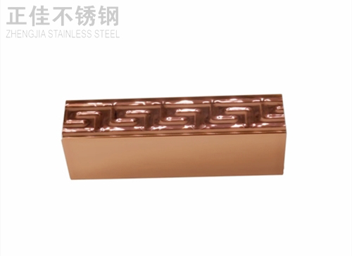 304爱游戏在线-爱游戏在线（中国）方管玫瑰金花纹